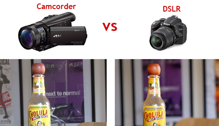 DSLRs vs Camcorders