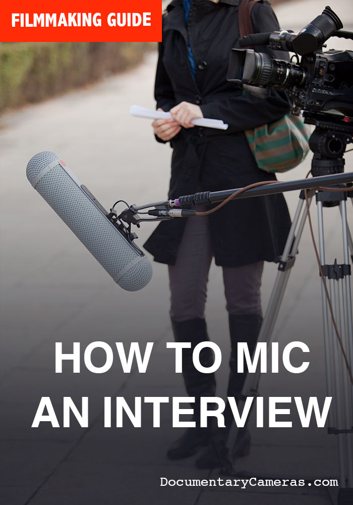 How to Mic a Documentary Style Sit Down Interview