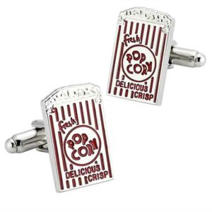 Popcorn Box Cufflinks