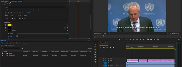 how to make subtitles in premiere pro