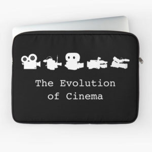 The Evolution of Cinema Laptop Sleeve